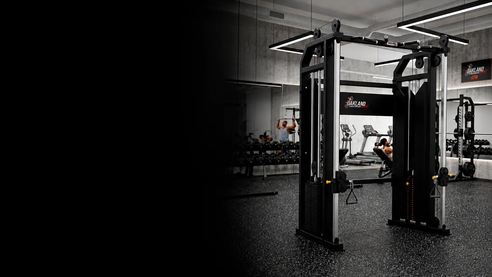 Equipos para gimnasio fabricados por Oakland Sport Machine en Barranquilla, Colombia